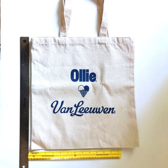 Ollie x Van Leeuwen tote bag, baseball cap and handkerchief - Picture 2 of 4